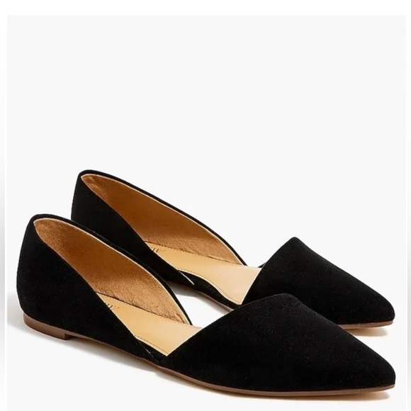 J. Crew Zoe suede d'Orsay 10 - Picture 1 of 4